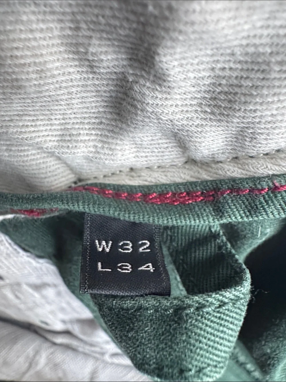 J. Crew Men's Dark Green Chinos